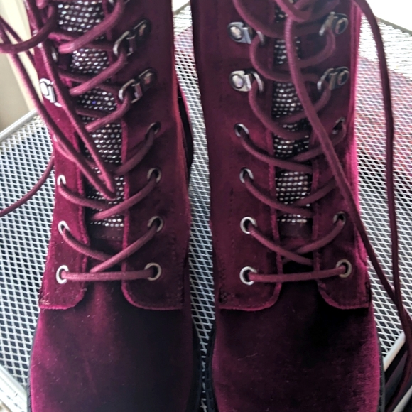 Velvet Army Combat Boot NEW Circus Sam Edelman l - Picture 5 of 6